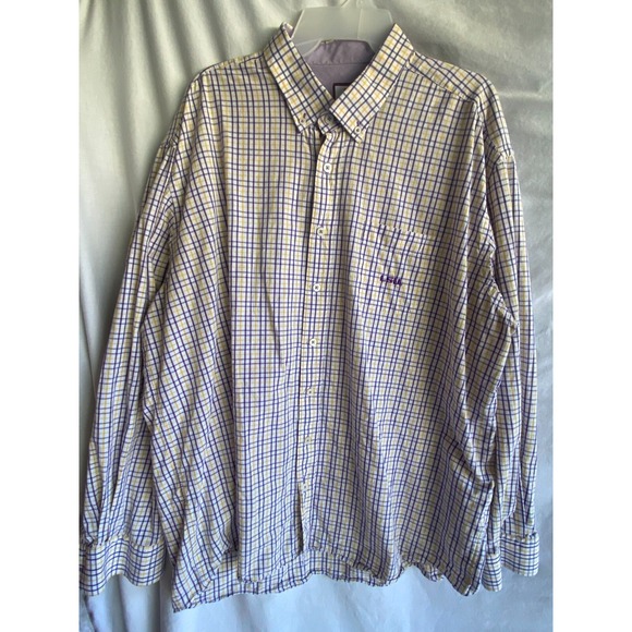 Louisiana‎ State University LSU Tigers Men Frederick Martin Button Down XXL NCAA - Picture 1 of 3